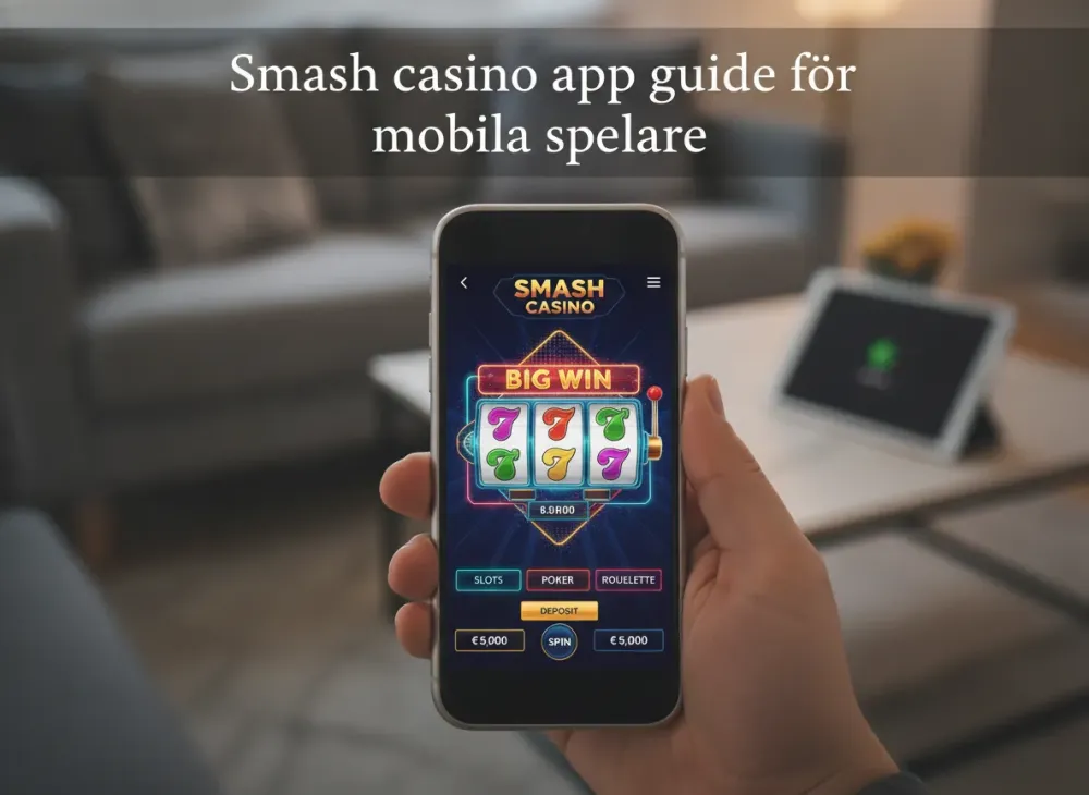 Smash casino app guide för mobila spelare