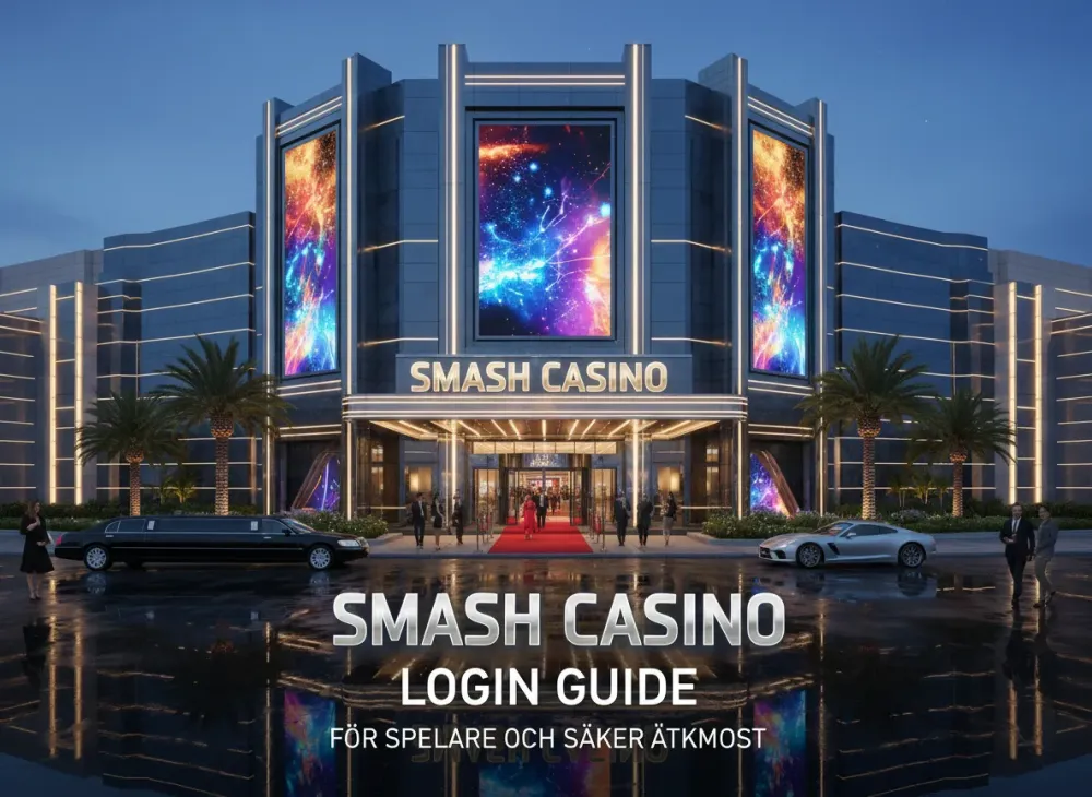 Smash casino login guide för spelare och säker åtkomst