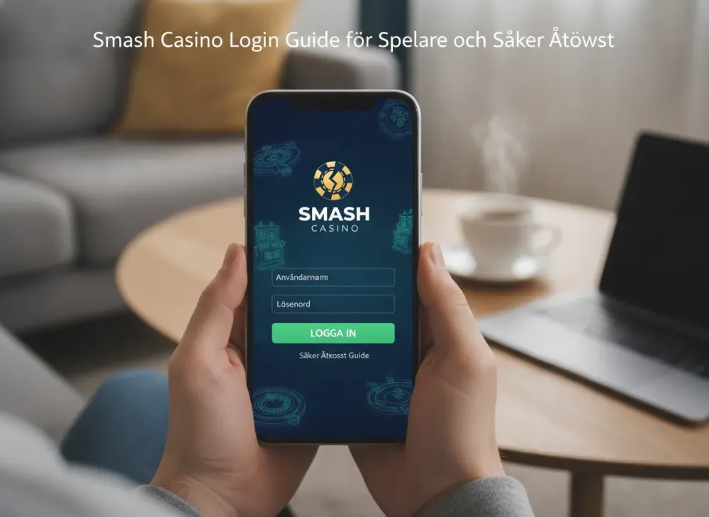 Smash casino login guide för spelare och säker åtkomst